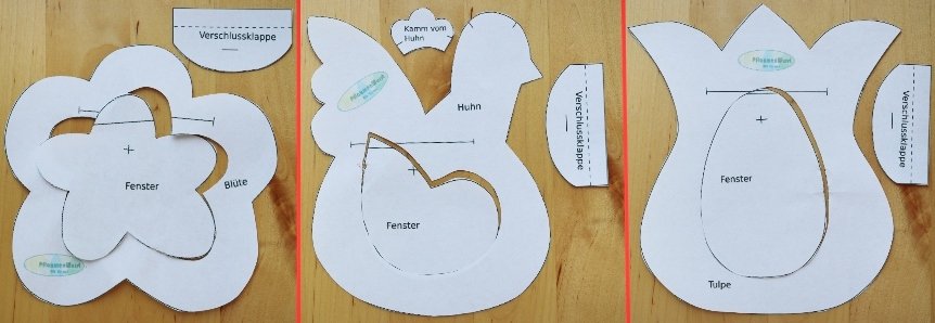 Blog-Inhaltsbild für 'Nähe einen süßen Frühlingsgruß: Tulpen, Hühner und Blüten mit Guckloch. Das perfekte Mitbringsel für liebe Freunde!'